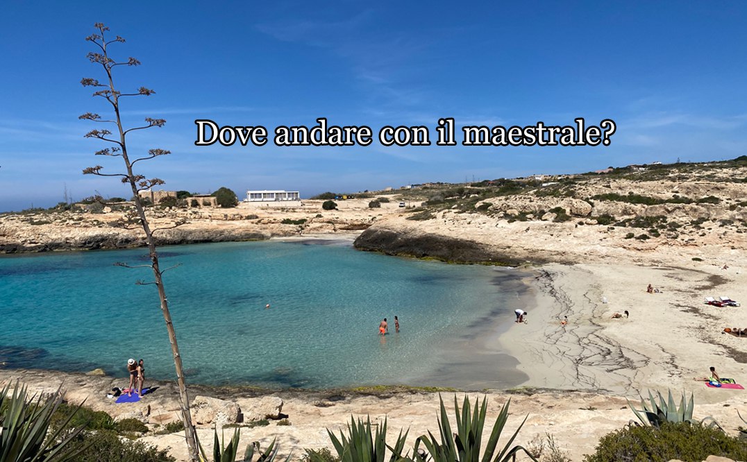 Spiagge e cale, dove andare con il maestrale