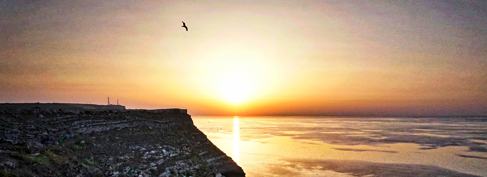 Tramonto al 35° Meridiano