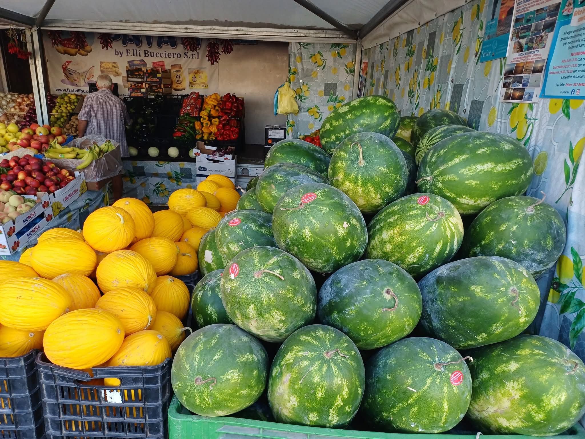 Fruttivendolo da Gino: sapori e colori autentici al Porto Nuovo di Lampedusa — foto 2