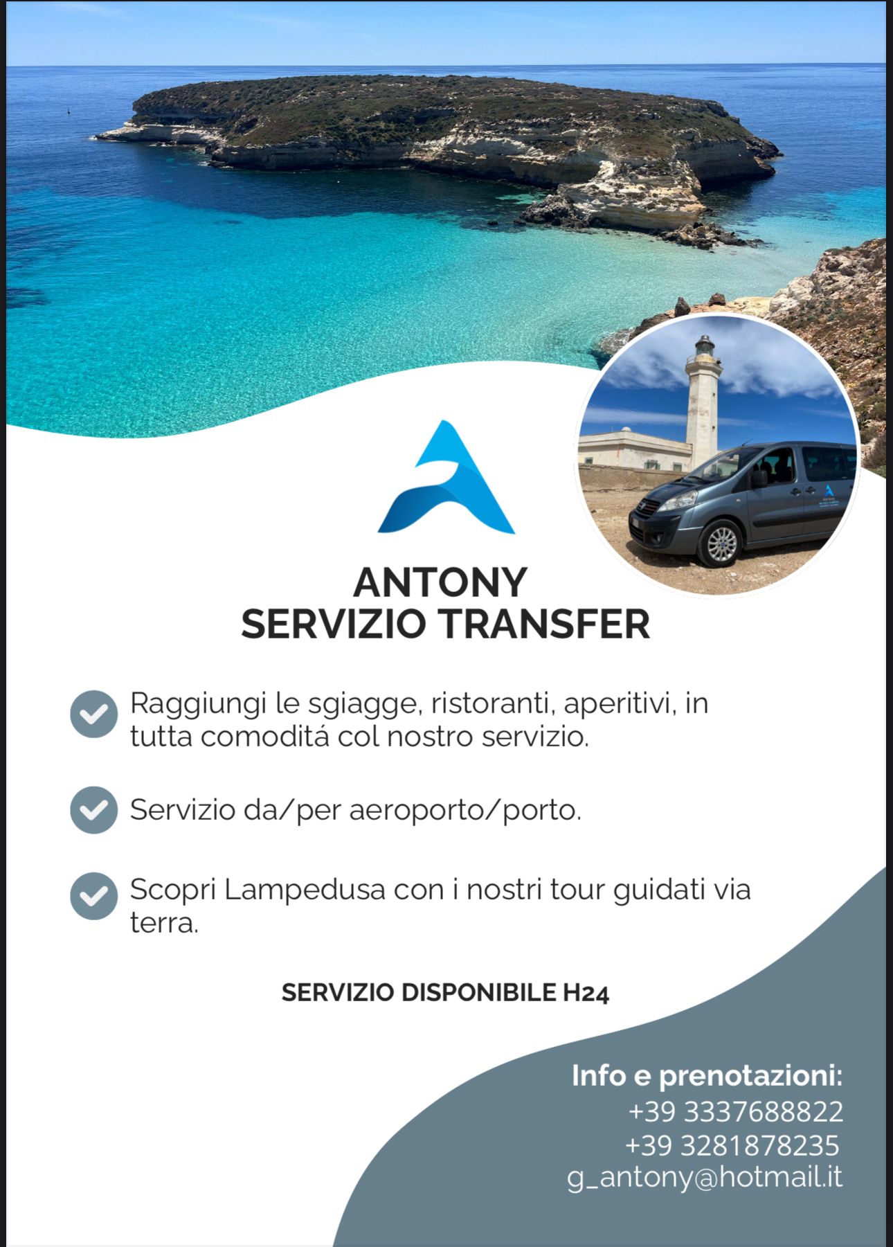 Servizio Transfer e Tour dell’Isola con Antony — foto 3