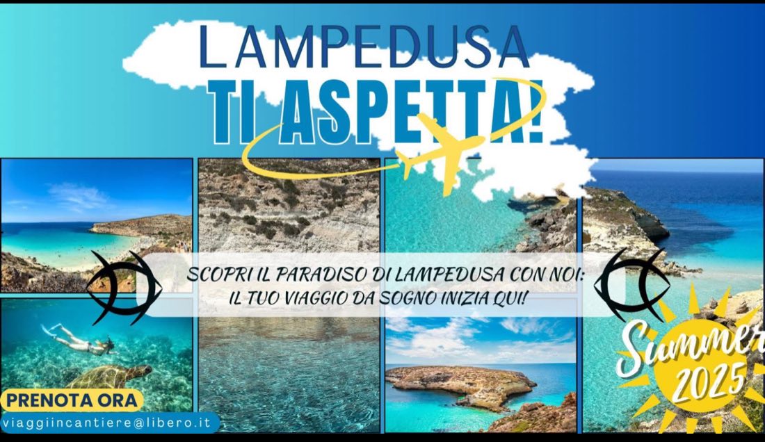Viaggi in Cantiere – Pacchetti Viaggio per la Vostra Vacanza a Lampedusa